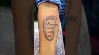 Baby name tattoo #shortvideo #subscribe #viral #video #viralvideo #tattoo #vairal #tattoodesigns