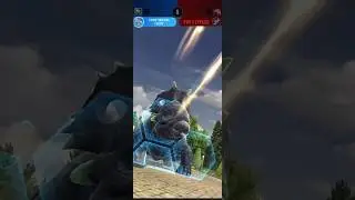 🔥LIIL GURFF🔥Vs🔥SPINOTOPS🔥- Jurassic world alive #shortvideo