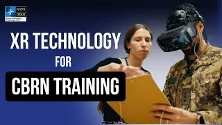 Extended reality technology for chemical, biological, radiological and nuclear (CBRN) training