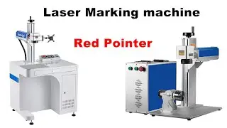 How to align Red Pointer in laser marking machine?
