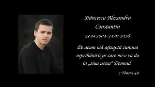 A doua seară de priveghi Stancescu Alexandru - 27.01.2026
