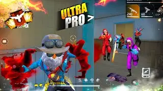 FREEFIRE🔥Solo vs Squad Mp5 + Scar III = 23 Kills 🎯 Sad But No Booyah - Garena free fire #freefire