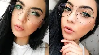 MAQUILLAJE PARA LA ESCUELA CON LENTES⎢LENTES FIRMOO⎢DAY ARVIZU♡