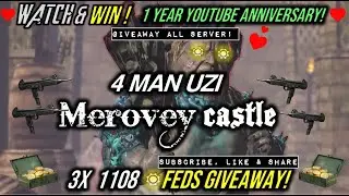 Lifeafter 4 Man UZI Merovey Castle | 1 Year Anniversary Video
