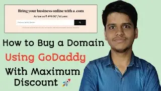 How to Buy a domain using GoDaddy in 2023 II GoDaddy Promocodes II