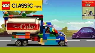 Lego 10696 Truck MOC 🚚 How to Build Kenworth Tanker Truck from Lego Classic 💰💲 Save Money & Space 👍