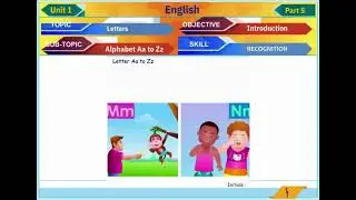 Specialised Content for your smart classroom Senior Kg Month-1 Part-1