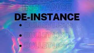 Davinci Resolve - Bullet Lists