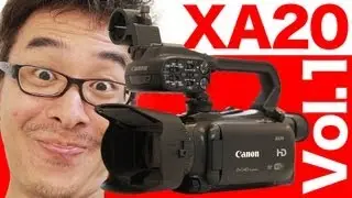 Canon 業務用デジタルビデオカメラ XA20がやってきた！ 開封編 前編