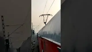 Wap7 Pantograph adjusting Height from High Rise to Low Rise #shorts