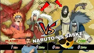 Naruto ultimate ninja strom  game play & 🎯😱  Naruto vs  sasuke 😱🤯