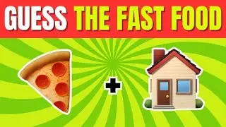Guess the Fast Food Restaurant by Emoji? 🍔 Fast Food Emoji Quiz