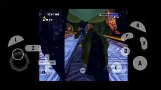 Sonic Adventure 2 Playthrough Vs. Shadow on Space Colony ARK on Dolphin Emulator Mobile