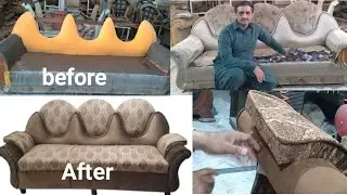 Fancy sofa makin / how to make velvet / with viscose fabric / low cost high quality sofa