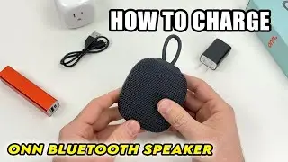 How to Charge Your Onn Bluetooth Speaker (many ways)