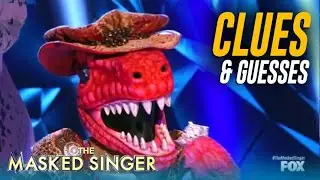 The Masked Singer T-Rex: The CLUES and Judges GUESSES