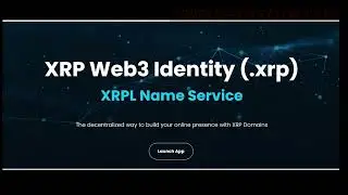 .XRP Domain names are here!!