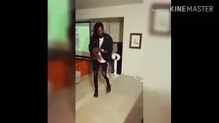 Immanuel adebayor and girlfriend Dillish mathews leg work (dance)