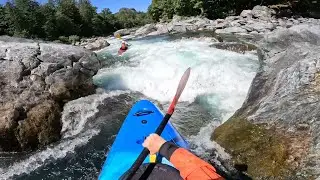 Beater line down Boulder Drop / Skykomish 1000 CFS
