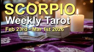 SCORPIO Weekly Tarot &lsquo;SUCCESS IS YOURS!&rsquo; Intuitive Spiritual Guidance Feb 23 - Mar 1 2026 ✨