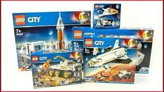 LEGO COMPILATION CITY Space 2019 sets - Unboxing for Collecrors