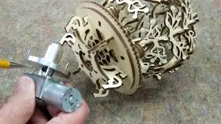 Mechanical Flower Part 2 - Motorized Pedestal