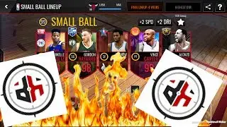 99 SMALL BALL GAMEPLAY!! VS DHITMAN137 | NBA Live Mobile