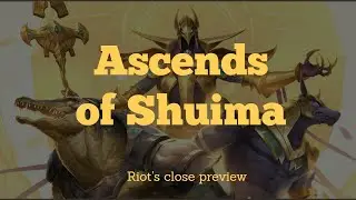 Empires of the Ascended Preview Event by Riot | Mono Shurima Deck Gameplay |Legends of Runeterra