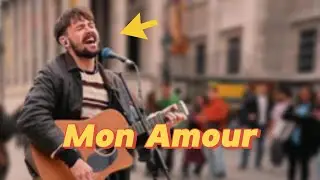 English Guy Sings EMOTIONAL FRENCH song And The Result Will Give You GOOSEBUMPS! Slimane - Mon Amour