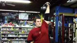 Spud, Inc. Kettlebell Snatch Press