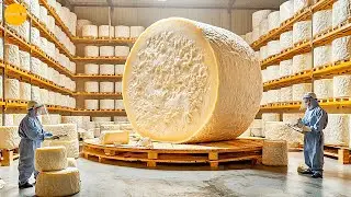 How Italian Buffalo Mozzarella Is Made &ndash; Mozzarella Processing in the Factory