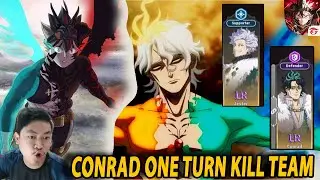 🍀🍀AKHIRNYA BLACK CLOVER MOBILE RETURN!! CONRAD LETO ONE TURN KILL LINE UP [FREE 2 CHART SPECIAL MAX]