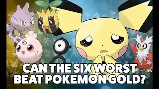 Can I beat Pokemon Gold using ONLY THE WORST POKEMON?