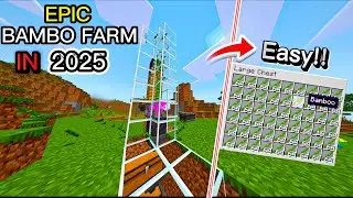 Automatic Bamboo Farm in Minecraft 2025 &ndash; Easy & Super Efficient!