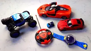 Unboxing rc racing car mini watch remote control car rc Rock crawler car rc available car review 