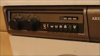 Story of my 34 Year old AEG LAVAMAT SENSORTRONIC 981 Washing Machine & Still working perfectly 2022