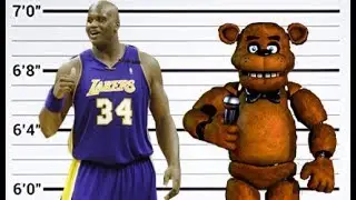 Height of Five Nights at Freddy&rsquo;s Characters (Special Video)