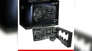 #3981pcs S0923 87075 3981pcs 76252 Batcave Shadow Box Famous Movie Building Blocks Bricks Toys For