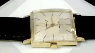 Eterna Matic Centenaire 18 ct Yellow Gold Gent's Watch - Vintage Circa 1960 - AC Silver W7531