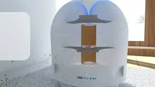 Airfree P1000 Filterless Air Purifier Operation