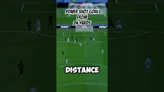 Finest power shot from 24 yards#fc24 #fifa #newgoal #footballgame #power #shots