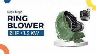 Buy High Quality 2 HP Single Stage Ring Blower | Yash Blowers