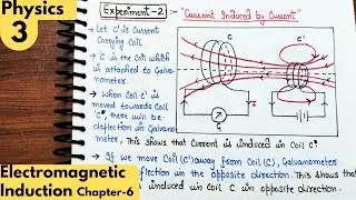 3) Faraday and Henry Experiment-2| Electromagnetic Induction class12 physics| Neet| jee physics
