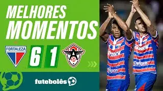 MELHORES MOMENTOS | FORTALEZA 6X1 ATLÉTICO-CE | Leão goleia e garante vaga na semifinal