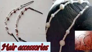 DIY|How to make hair accessories|DIY बाल सहायक उपकरण|BN art & craft..