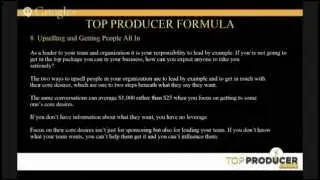 How can the TOP PRODUCER FORMULA help You achieve Success   YouTube