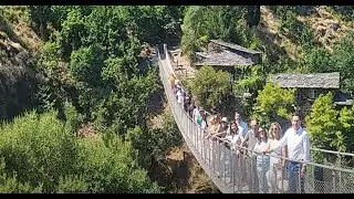 Vamos atravessar a nova ponte suspensa de Foz d'&Eacute;gua?