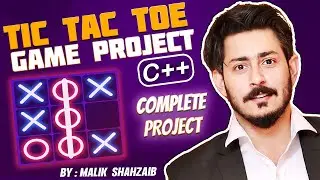 Create a Tic Tac Toe Game Program in C++ | Complete Project Tutorial | Download with Source Code