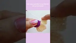 crochet 5 / five petals flower pattern for beginners.full video available in my channel / head band