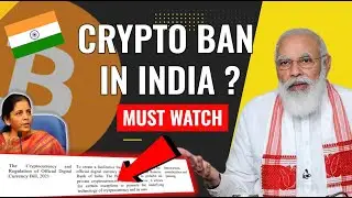 🚨 MUST WATCH : CRYPTO BAN IN INDIA ?? || COMPLETE ANALYSIS ||